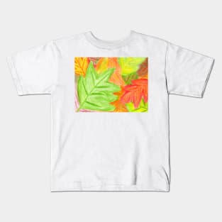 Feelin' Color-Fall Kids T-Shirt
